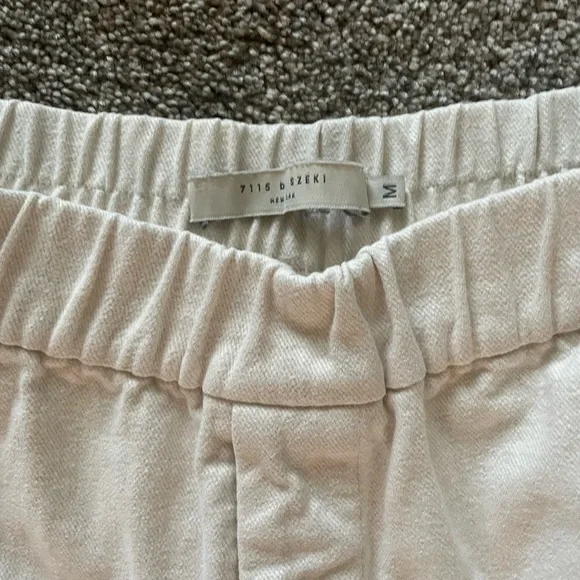 7115 by Skezi Cotton Cream Barrel Pant - Picture 2 of 5